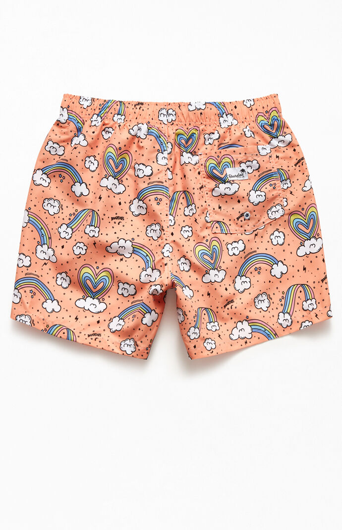 Rainbows & Unicorns 15" Swim Trunks
