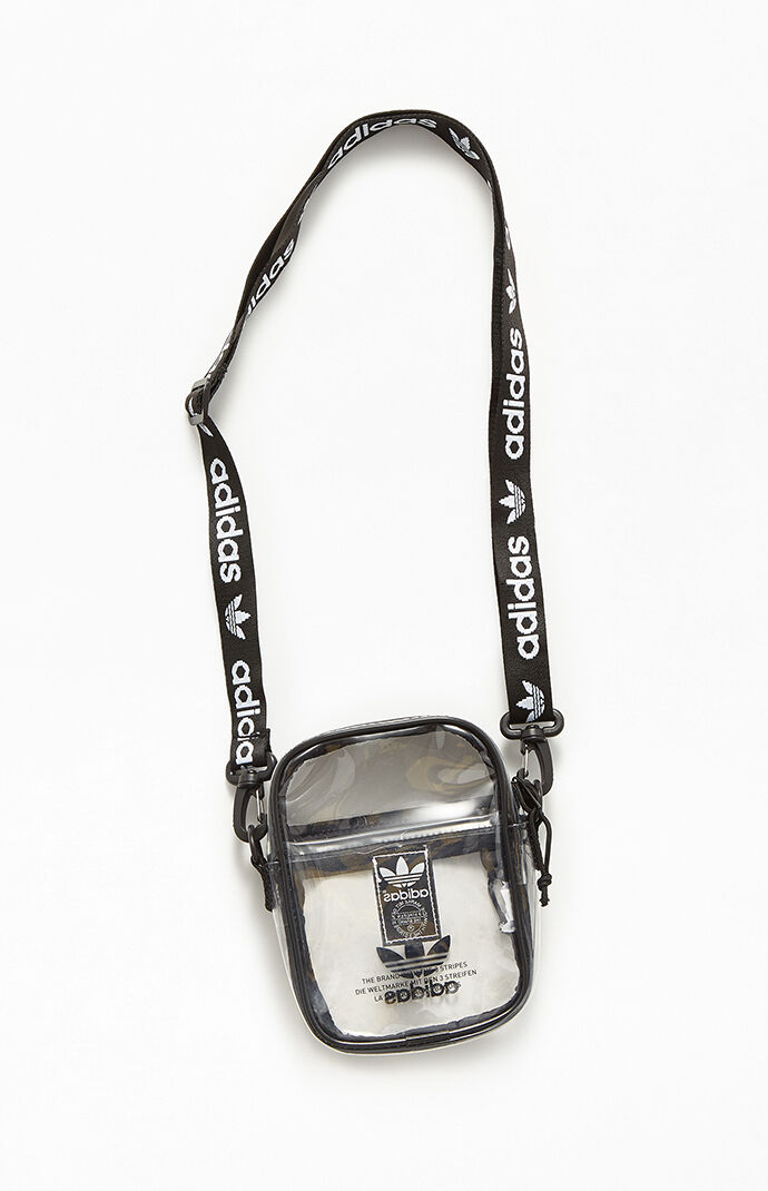 Adidas Black Clear Festival Crossbody Bag Pacsun