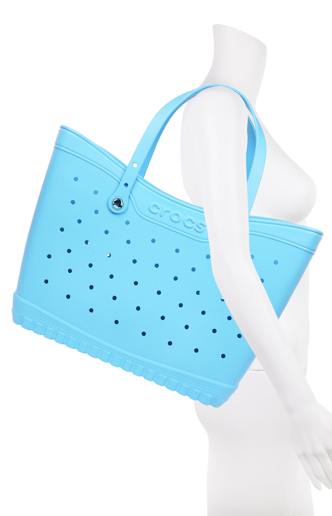 Crocs Light Blue Large Classic Tote Bag