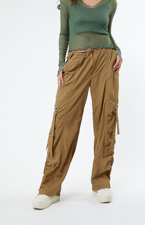 Ruched Parachute Pants image number 3