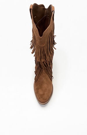 Women's Saloon Fringe Boots image number 5
