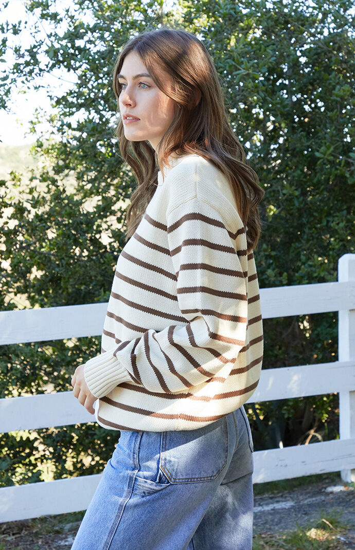 Pacsun striped sweater top