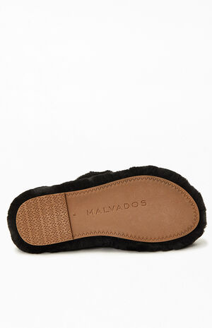 Women's Nite Fuzzy Slide Sandals image number 4