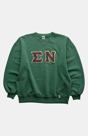 90s Sigma Nu Russell Crew Neck Sweatshirt image number 1