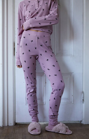 By PacSun Thermal Pajama Set image number 3