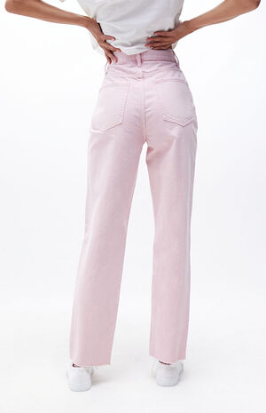 Eco Pink Dad Jeans image number 3
