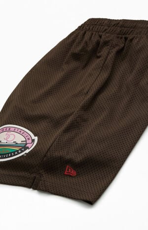 x PS Reserve Brown Los Angeles Dodgers Mesh Shorts image number 4