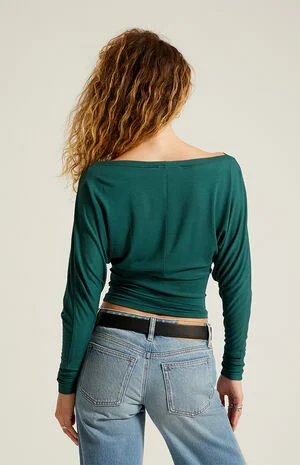 Ember Off-The-Shoulder Long Sleeve Top image number 4