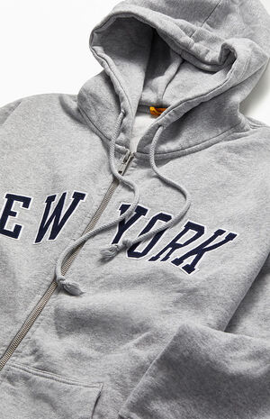 Nyu zip up hoodie clearance