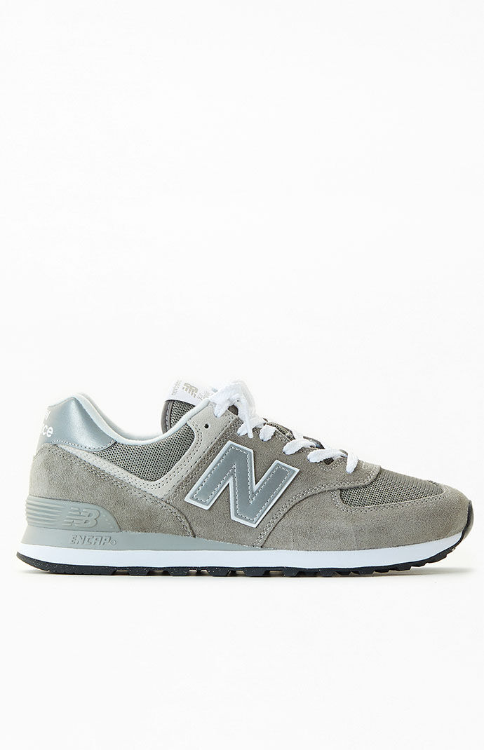 New Balance Eco Gray 574 Core Shoes PacSun
