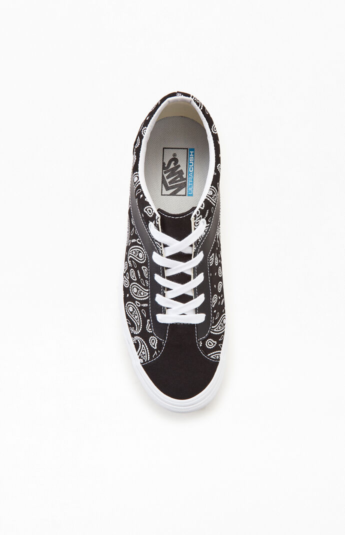 Black & White Paisley Bold Ni Shoes