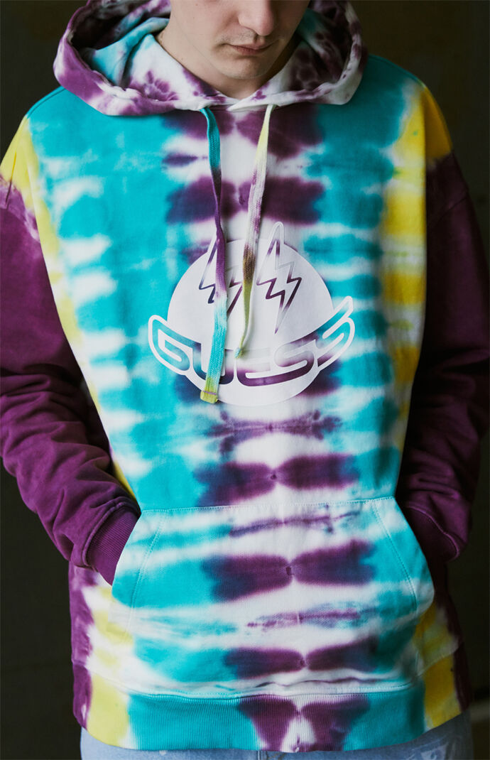 x J Balvin Tie-Dyed Hoodie