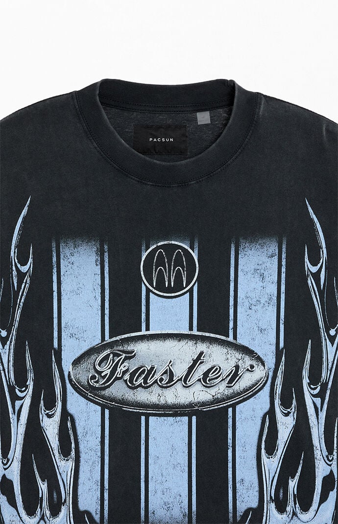Pacsun Maniac Cropped Long Sleeve T-Shirt