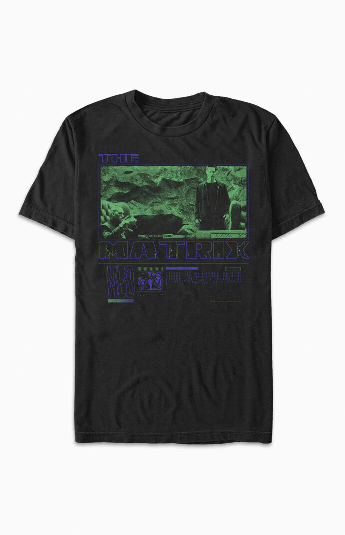 The Matrix Neo Portrait T-Shirt