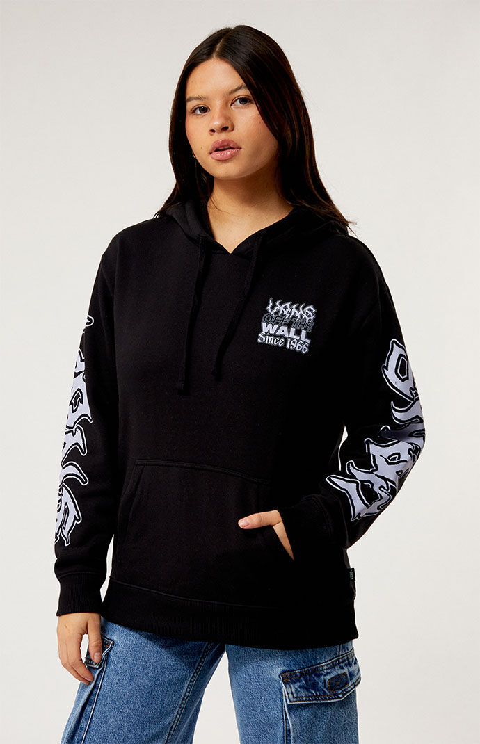 Vans hoodie womens Black top