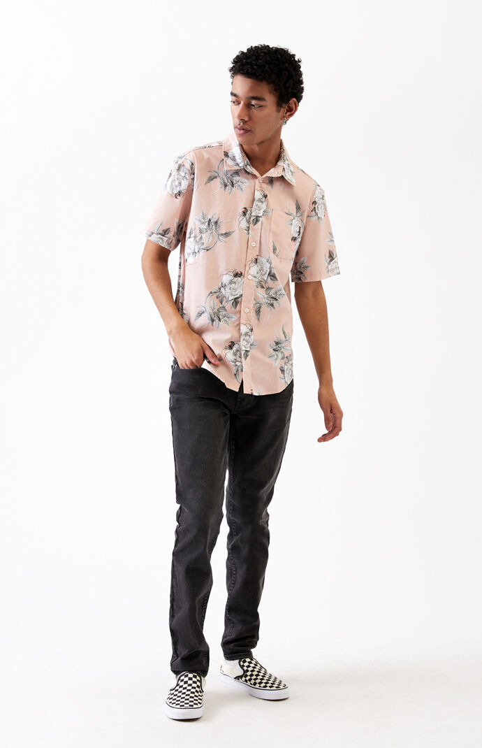 Widower Short Sleeve Button Up Shirt