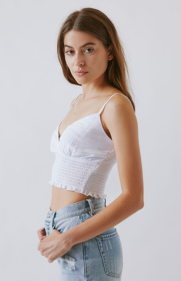 Surplice Bodice Cami Tank Top