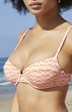 Eco Printed Gigi Underwire Bikini Top image number 2