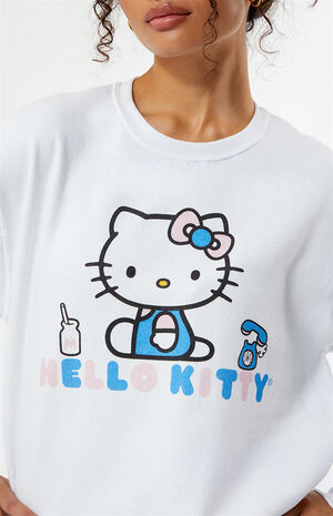 Hello Kitty Phone Graphic T-Shirt image number 2