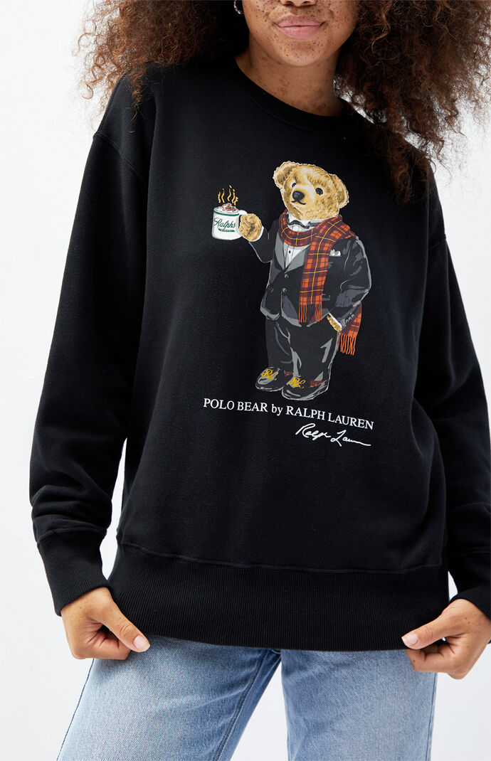 cocoa polo bear sweatshirt