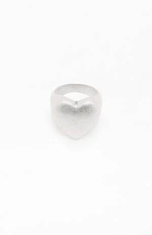 Silver Heart Ring image number 1