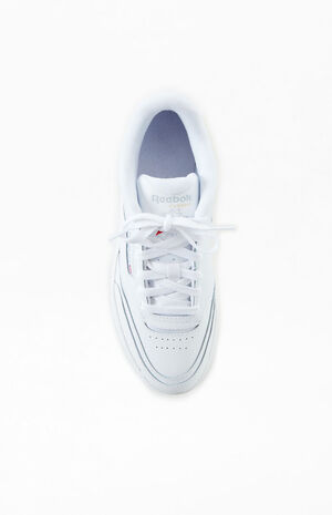Women's White Club C Extra Sneakers image number 5