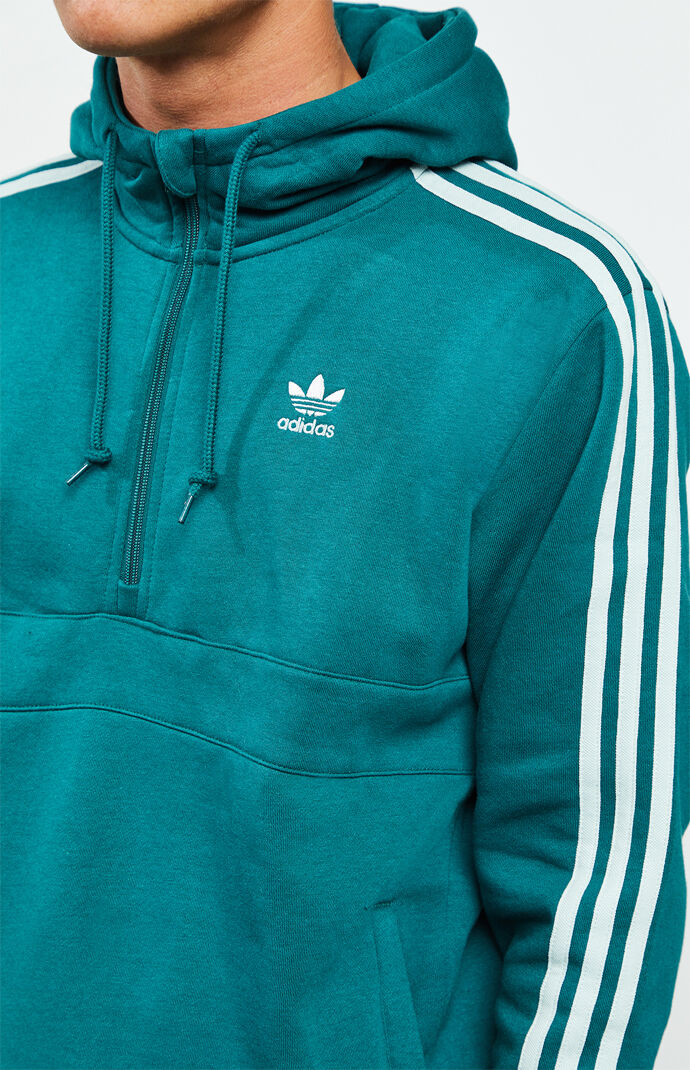 adidas quarter zip hoodie