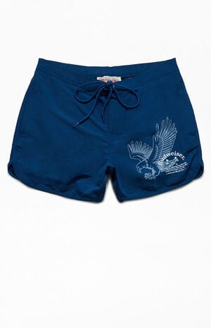 By PacSun 1876 Scalloped 4.5" Boardshorts image number 1
