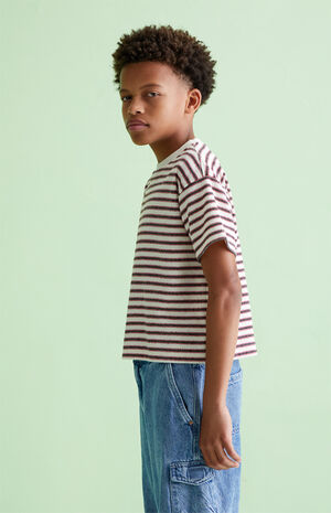Stripe Boxy T-Shirt image number 4