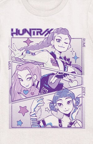 Kids K-Pop Demon Hunters Huntrix T-Shirt image number 2