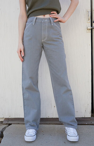 john galt light gray jogger pants