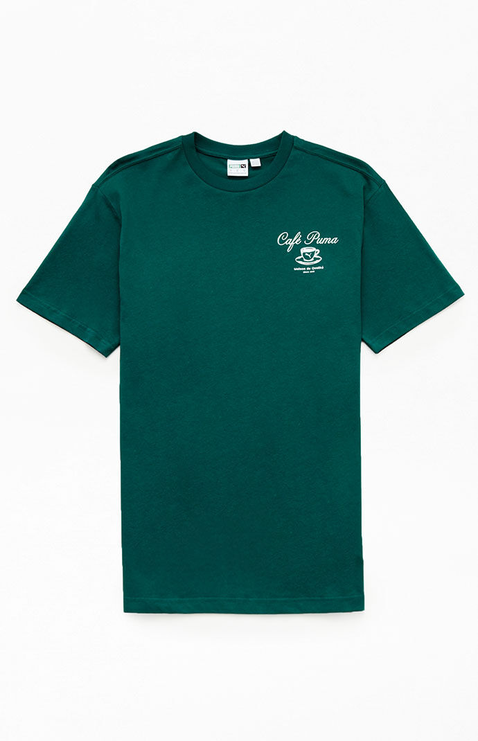 Puma t shirt green hotsell