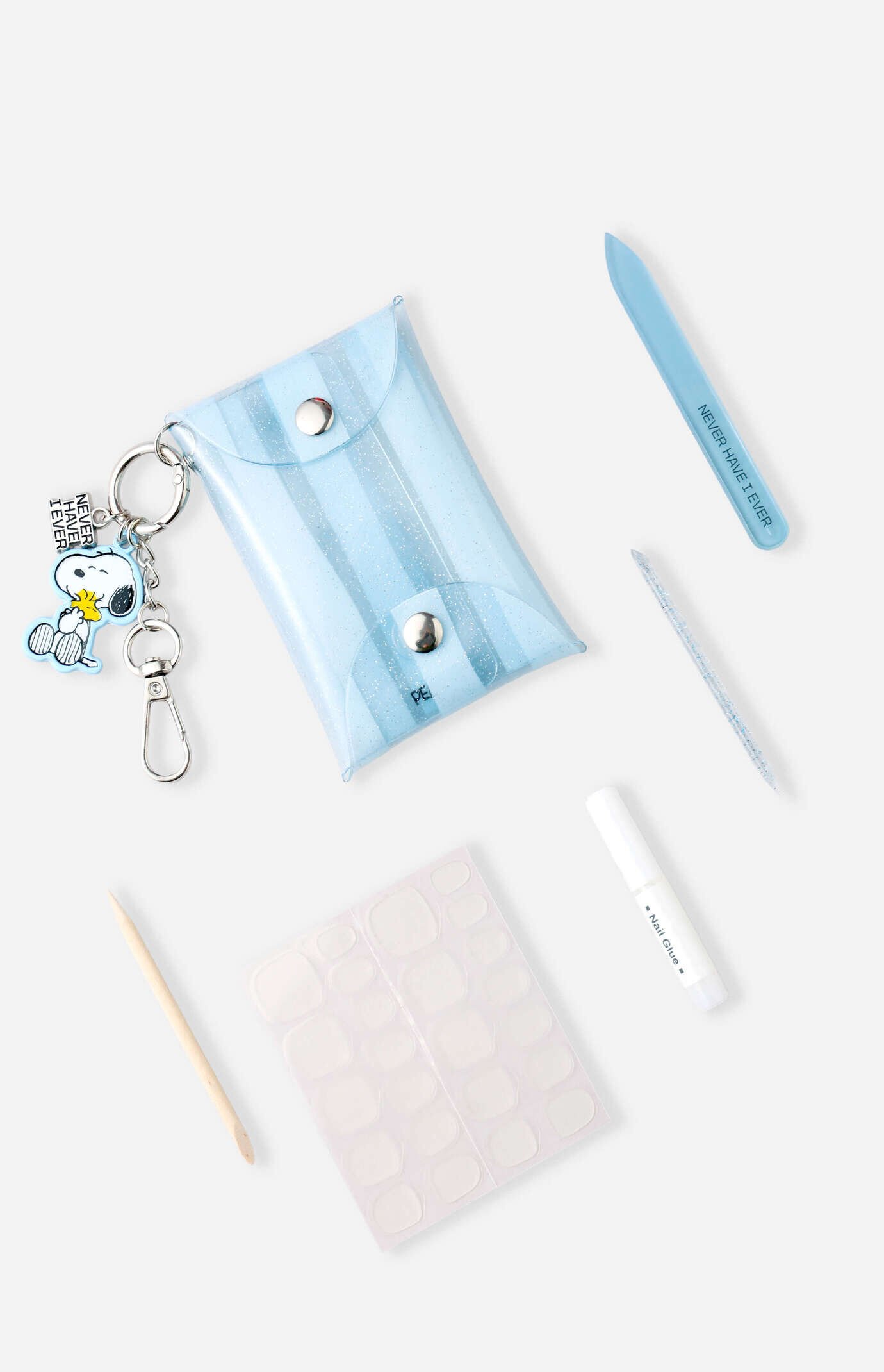 NEVER HAVE I EVER x Peanuts Faux Nail Fix-It Kit