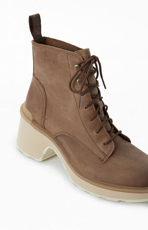 Women's Hi-Line Lace Heel Boots image number 6