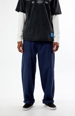 Navy 247 Loose Fit Work Pants image number 2