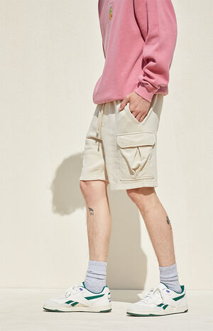 Fleece Cargo Sweat Shorts image number 4