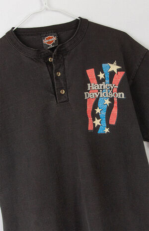 Upcycled Kenosha Harley T-Shirt image number 2