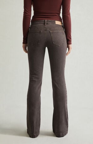 Jade Low Rise Bootcut Jeans Brown image number 5
