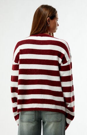 Striped V-Neck Sweater image number 5
