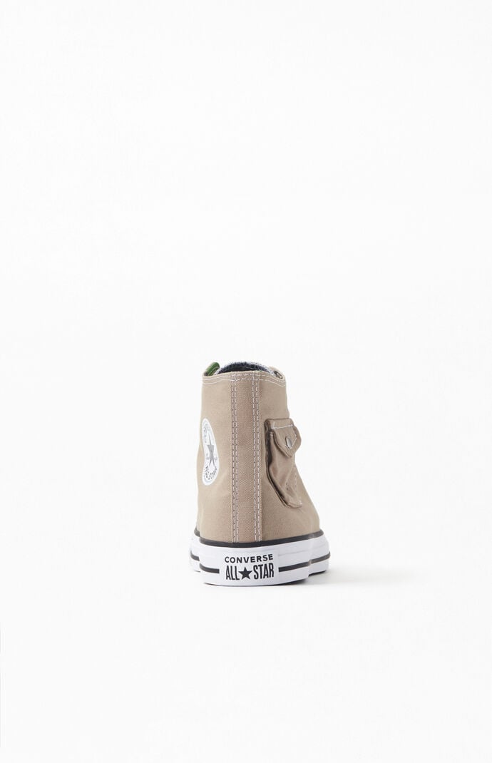 Khaki Chuck Taylor All Star Pocket Shoes