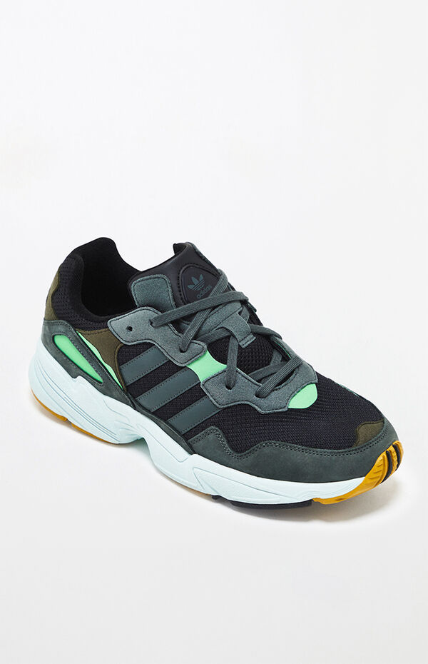adidas gazelle silver green womens Adidas YUNG-96 main image 0