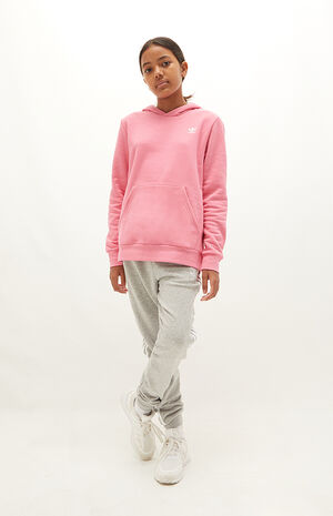 Kids Pink Essentials Hoodie image number 4