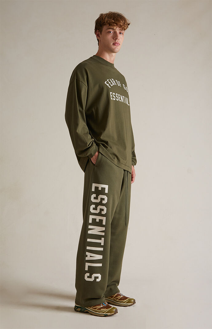 Fear of God Essentials Military Long Sleeve T-Shirt | PacSun