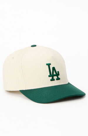Kids LA Dodgers Corduroy 9FORTY Snapback Hat image number 1