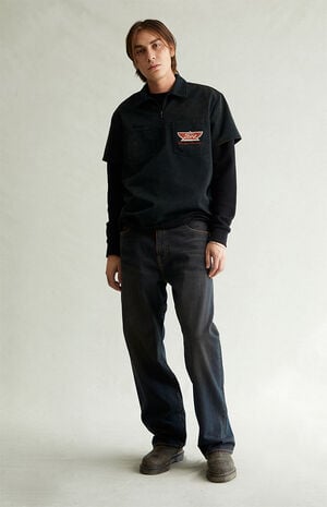 Dylan Baggy Jeans Black Tinted image number 1