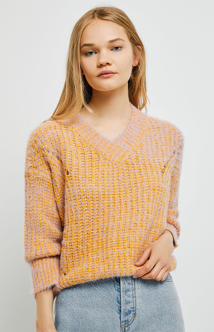pacsun yellow sweater