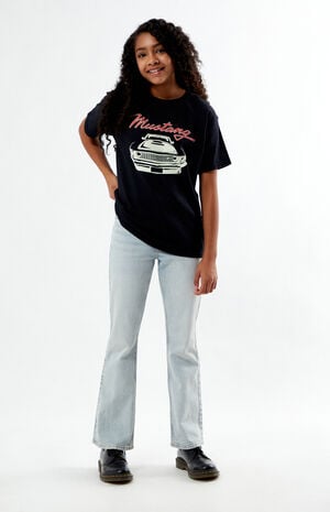 Stretch Light Indigo Vintage Flare Jeans