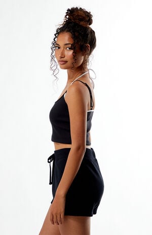 Solid Color Sweat Shorts image number 4