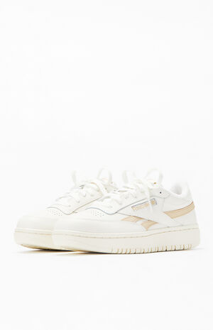 Women's Beige Club C Double Revenge Sneakers image number 2