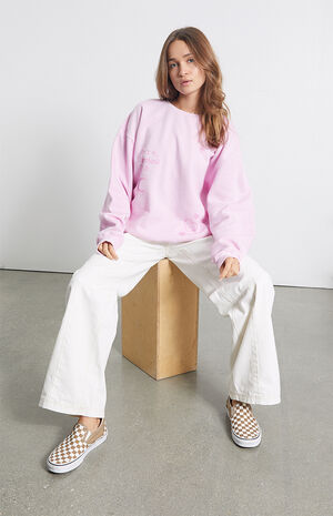 Don't Overthink It Crew Neck Sweatshirt image number 1